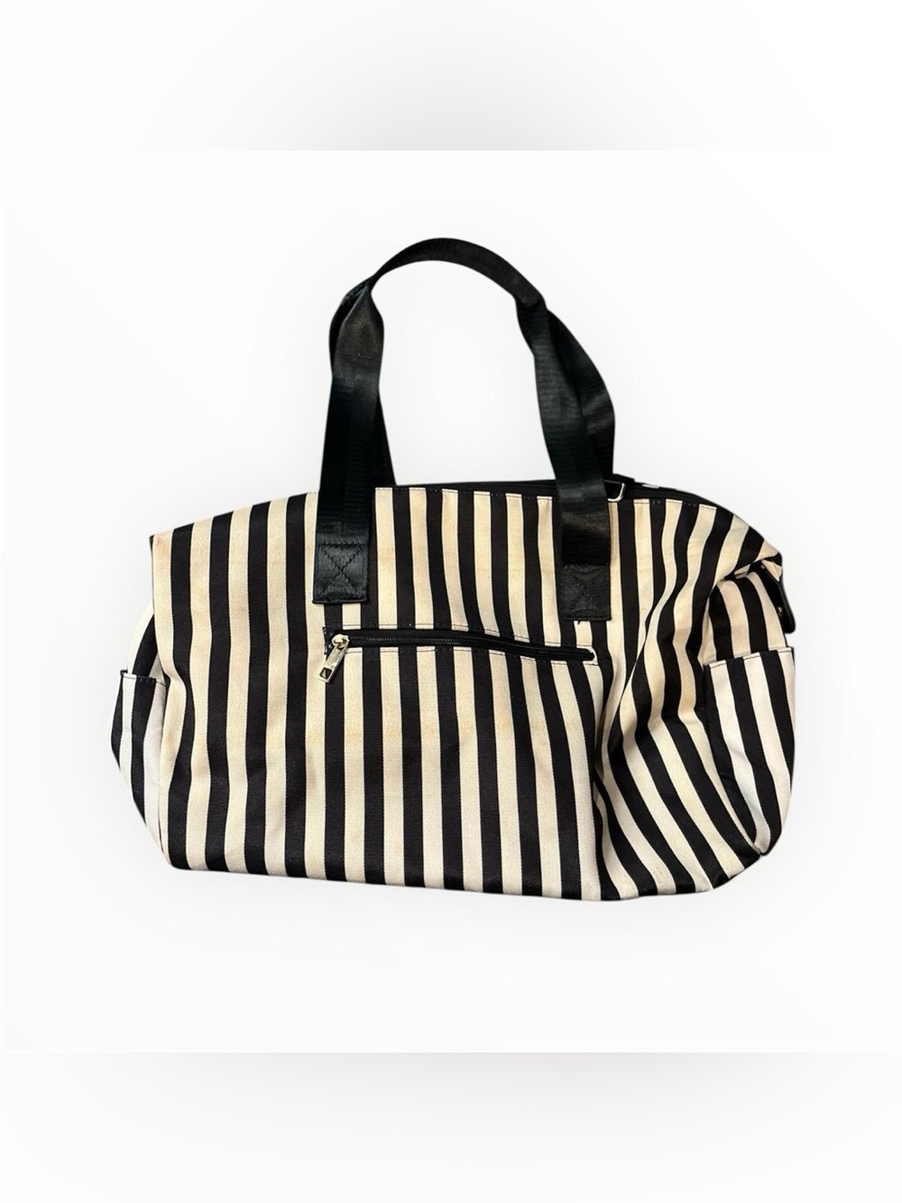 b&w striped bag!